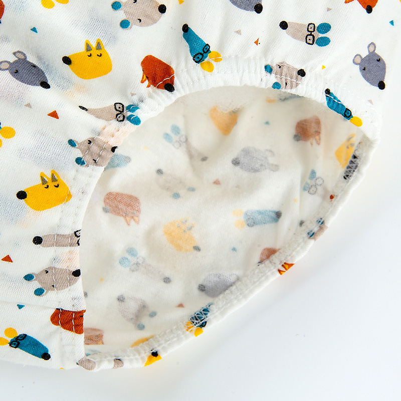 [แพค 5 ตัว] กางเกงในเด็กชาย กกน.เด็ก สไตล์เกาหลี ผ้าฝ้าย 100% Cotton ใส่สบาย ไม่ร้อน