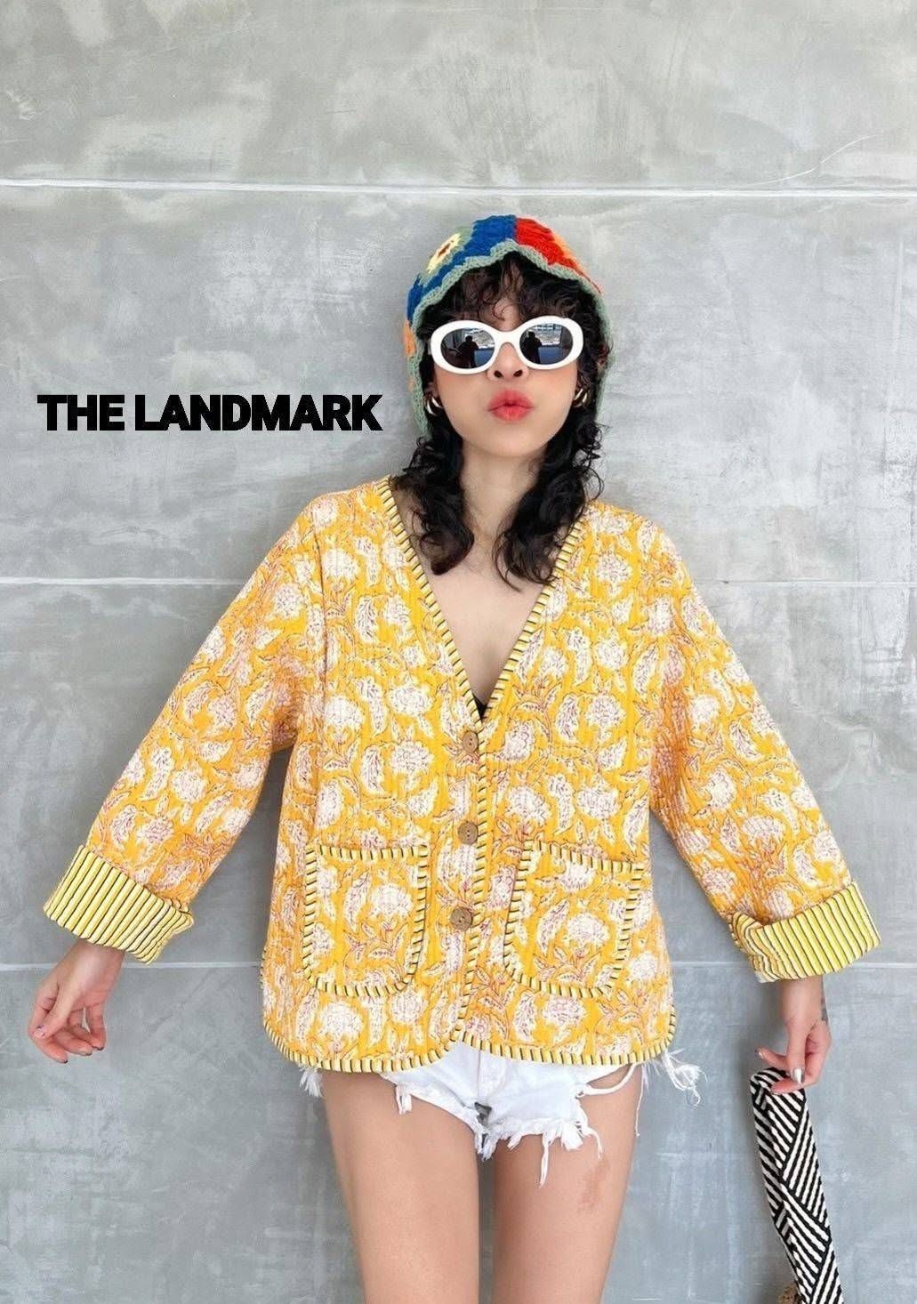 เสื้อคลุมPatchwork ผ้าคอทตอลอินเดียบุนวม เสื้อคลุมกันหนาว ใส่สบาย : สินค้าคุณภาพ (พร้อมส่ง) สำเนา