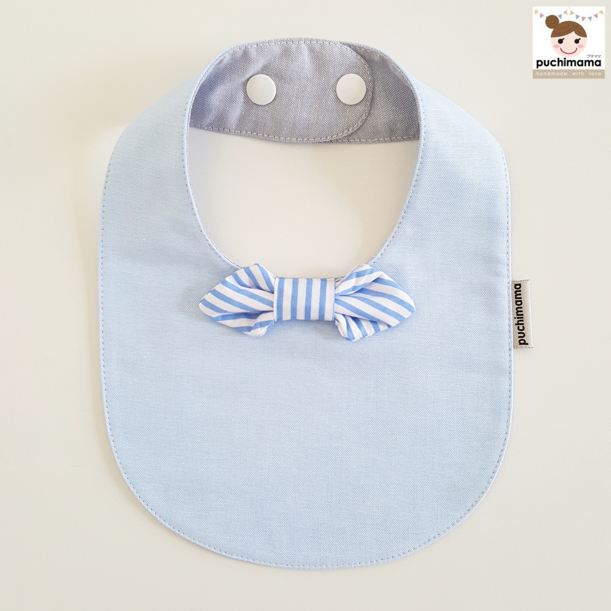 Puchimama "Bow Tie" Bib