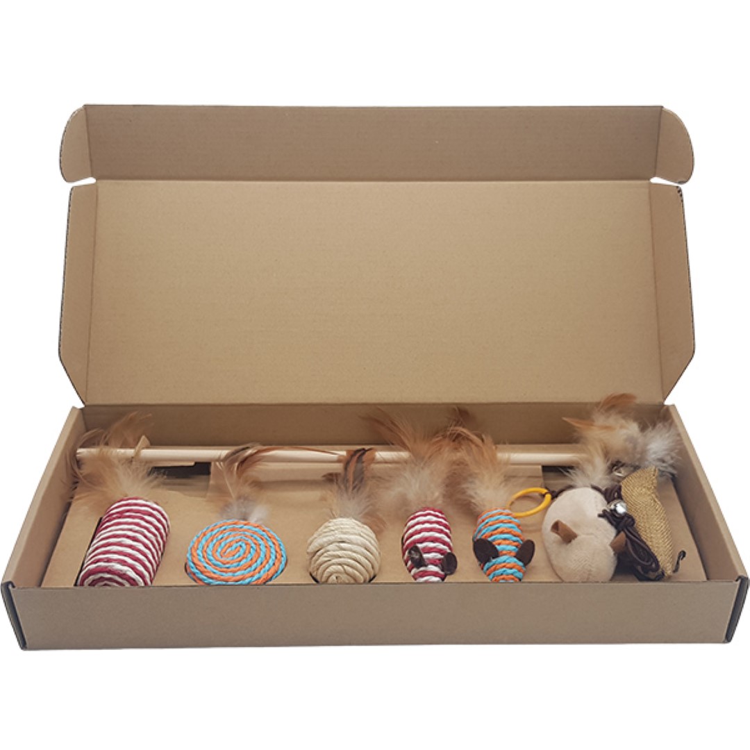 ชุดของเล่นแมว Petsuka แพ็ค 7 ชิ้น