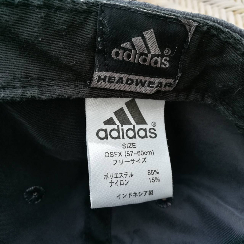 หมวกแก๊ป adidas แท้ สีดำ