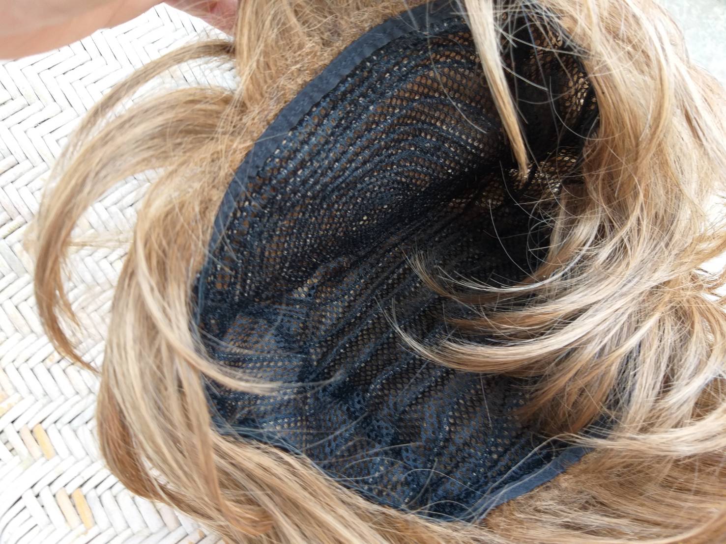 วิกผมสั้นวอลลุ่ม สีบรอนด์ทอง น่ารักมากกก