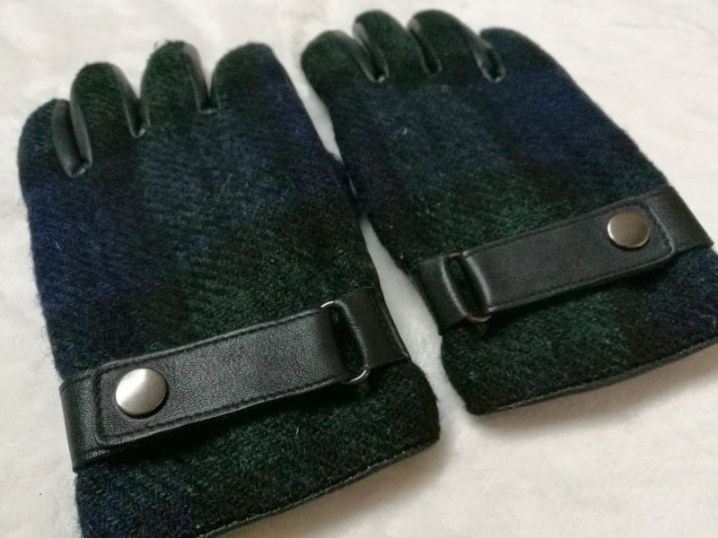 ถุงมือหนัง ขนสัตว์หนา อุ่นถึงติดลบ ไซด์ M-L