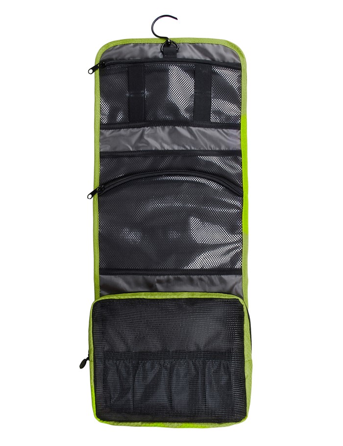 Bagsmart กระเป๋าใส่อุปกรณ์อาบน้ำ คุณภาพสูง ใส่อุปกรณ์อาบน้ำ แขวนได้ สำหรับเดินทาง ท่องเที่ยว (Green)