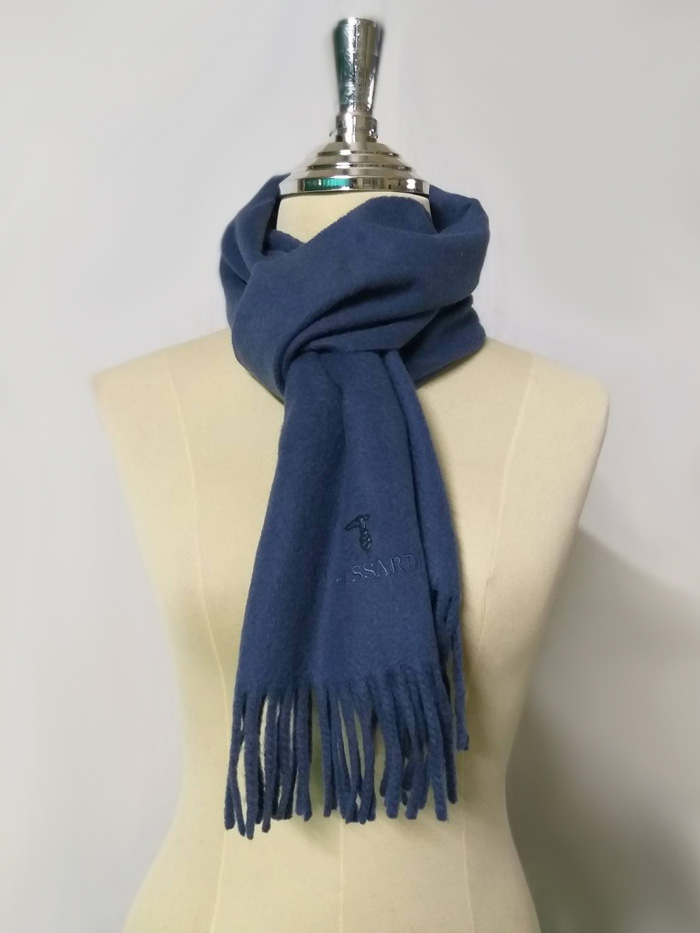 ผ้าพันคอ TRUSSARDI 100% Cashmere (ของใหม่)