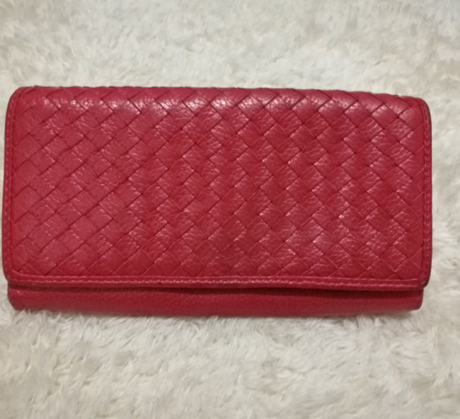 กระเป๋าสตางค์หนังแท้ ช่องเยอะมาก คนสมบัติเยอะคู่ควรค่ะ