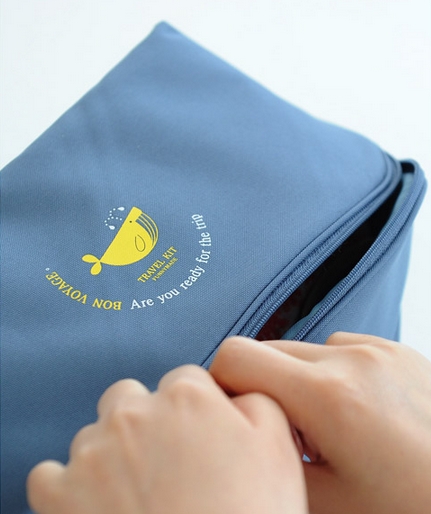 กระเป๋าใส่ชุดชั้นใน กางเกงชั้นใน ขนาดใหญ่พิเศษ แบ่งช่องสองด้าน ใส่ได้หลายตัว มี 4 สี 4 ลาย