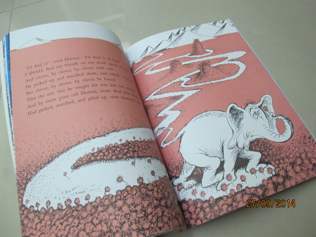 Horton Hears a Who! by Dr. Seuss หนังสือนิทาน ดร.ซูสส์ ปกอ่อนเล่มโต