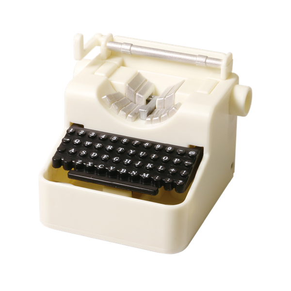 กาชาปองโมเดลเครื่องพิมพ์ดีดจิ๋ว Typewriter