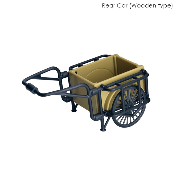 กาชาปองฟิกเกอร์คนและโมเดลรถเข็น Capsule Body Bare Body ver.1.1 & Rear Car