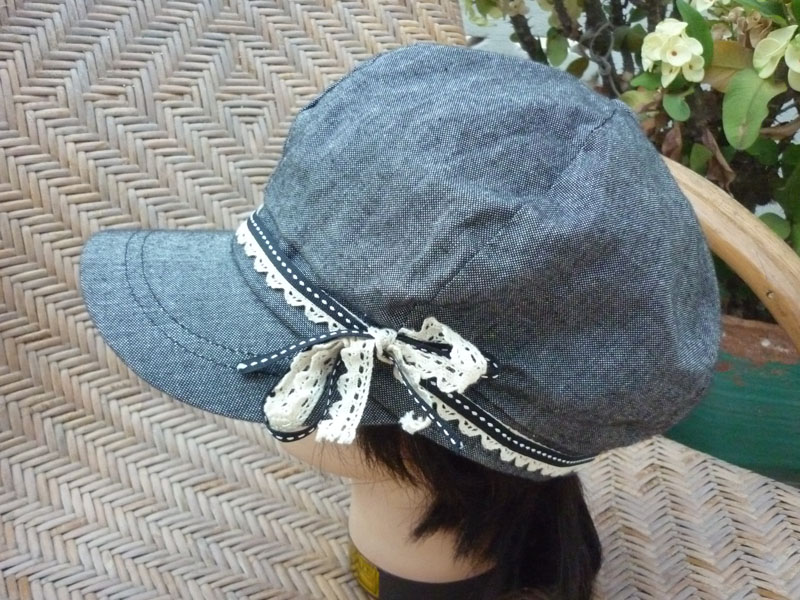 หมวกแก๊ปทรงบอลลูน สวยหวานน่ารัก HUSHUSH /ของใหม่/