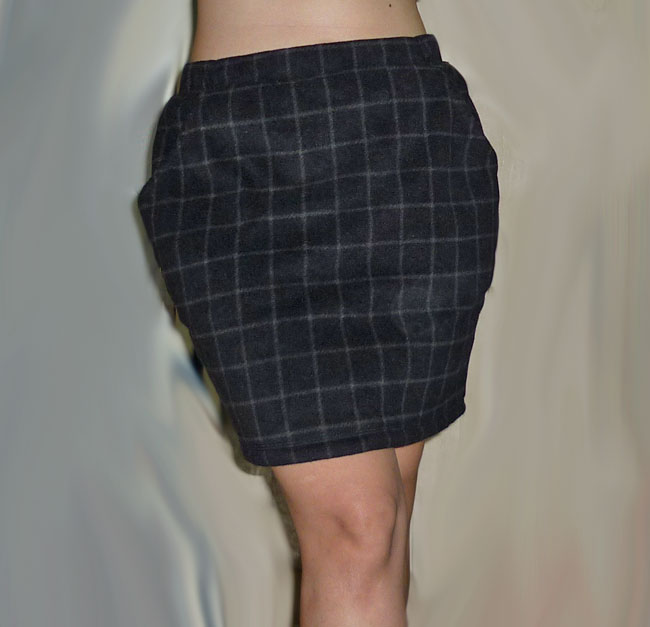 Jกระโปรง Uniqlo SzM บุขนหมีนุ่มมาก อุ่นติดลบ