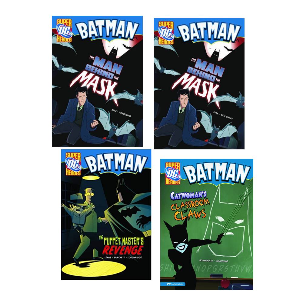 DC Super Heroes and Villains : 12 Book Collection : Batman + Superman + Wonder Woman + Green Lantern + The Flash + Captain Cold เซตหนังสือ ดีซี ซุปเปอร์ฮีโร่ 12 เล่ม เหมาะกับเด็ก 7+