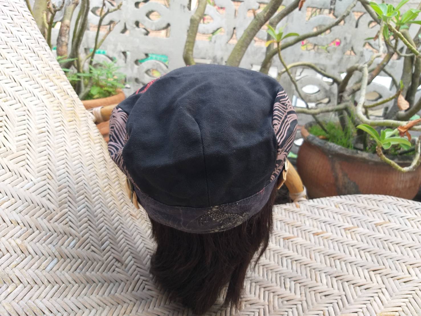 หมวกติงลี่ หมวก flat cap ลายมังกรเก๋มาก