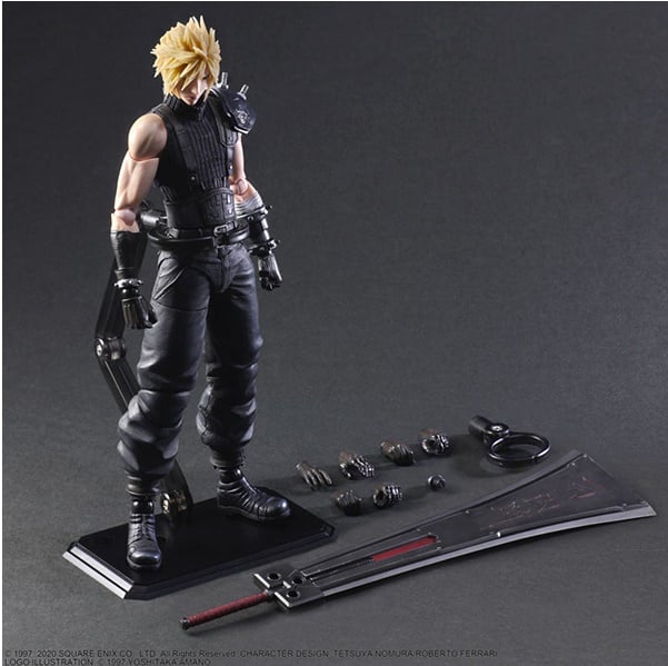 พร้อมส่ง FINAL FANTASY VII Remake PLAY ARTS Kai Cloud Strife Version 2 Event Limited Edition