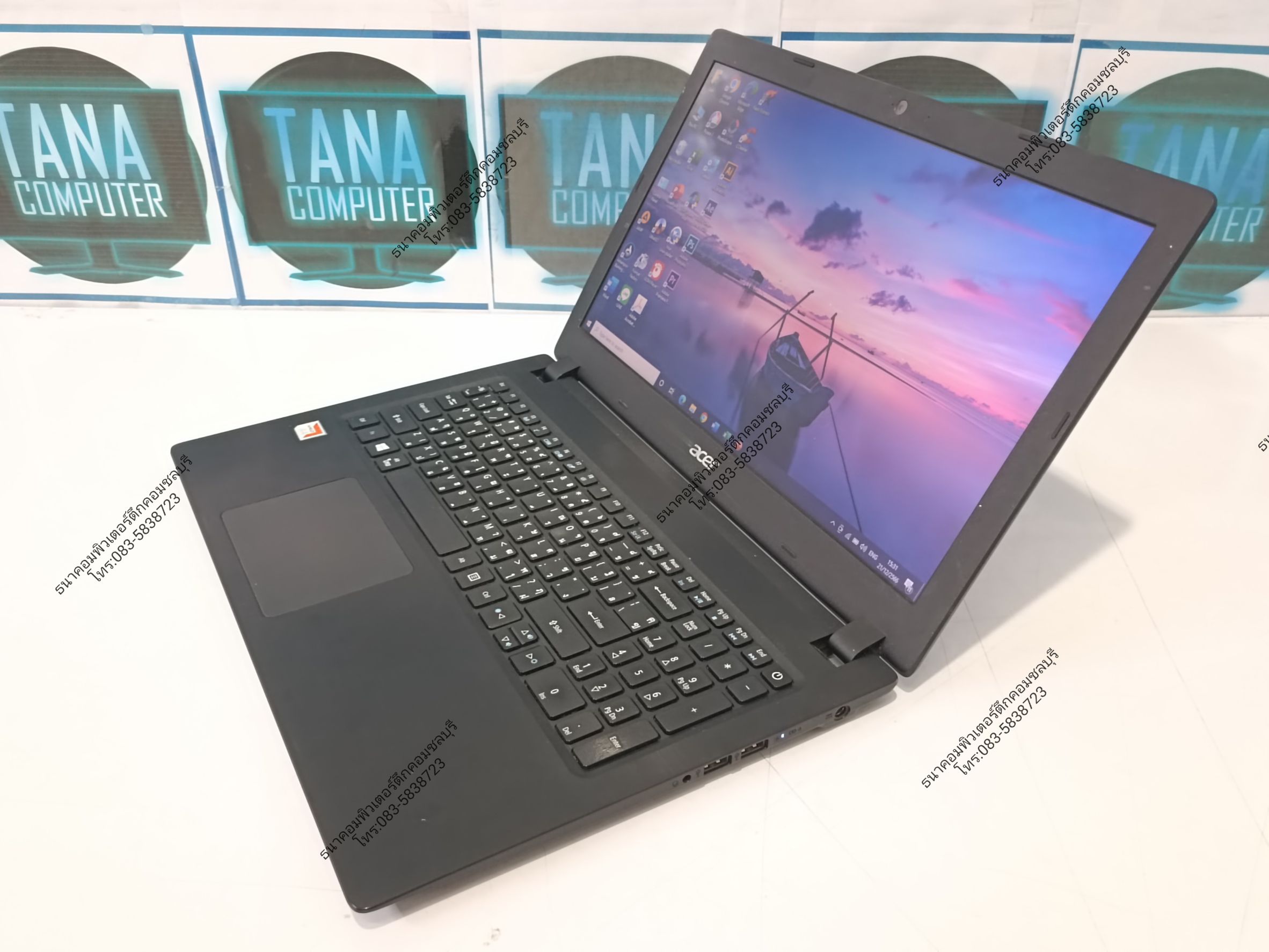 (5,900)Notebook Acer AMD A4-9120 Ram12GB SSD240GB