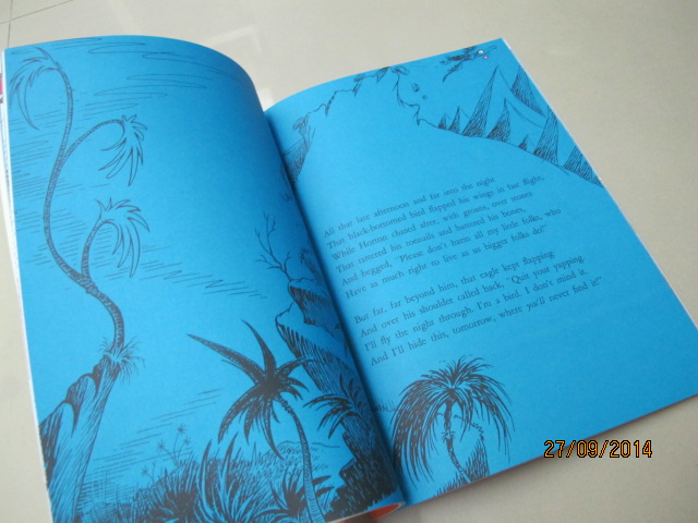 Horton Hears a Who! by Dr. Seuss หนังสือนิทาน ดร.ซูสส์ ปกอ่อนเล่มโต