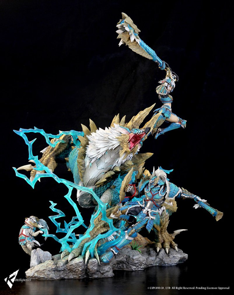 [เปิดจอง] MH005 Electrifying Bundle (ครบเซ็ต) - Zinogre - The Thunder Wolf Wyvern