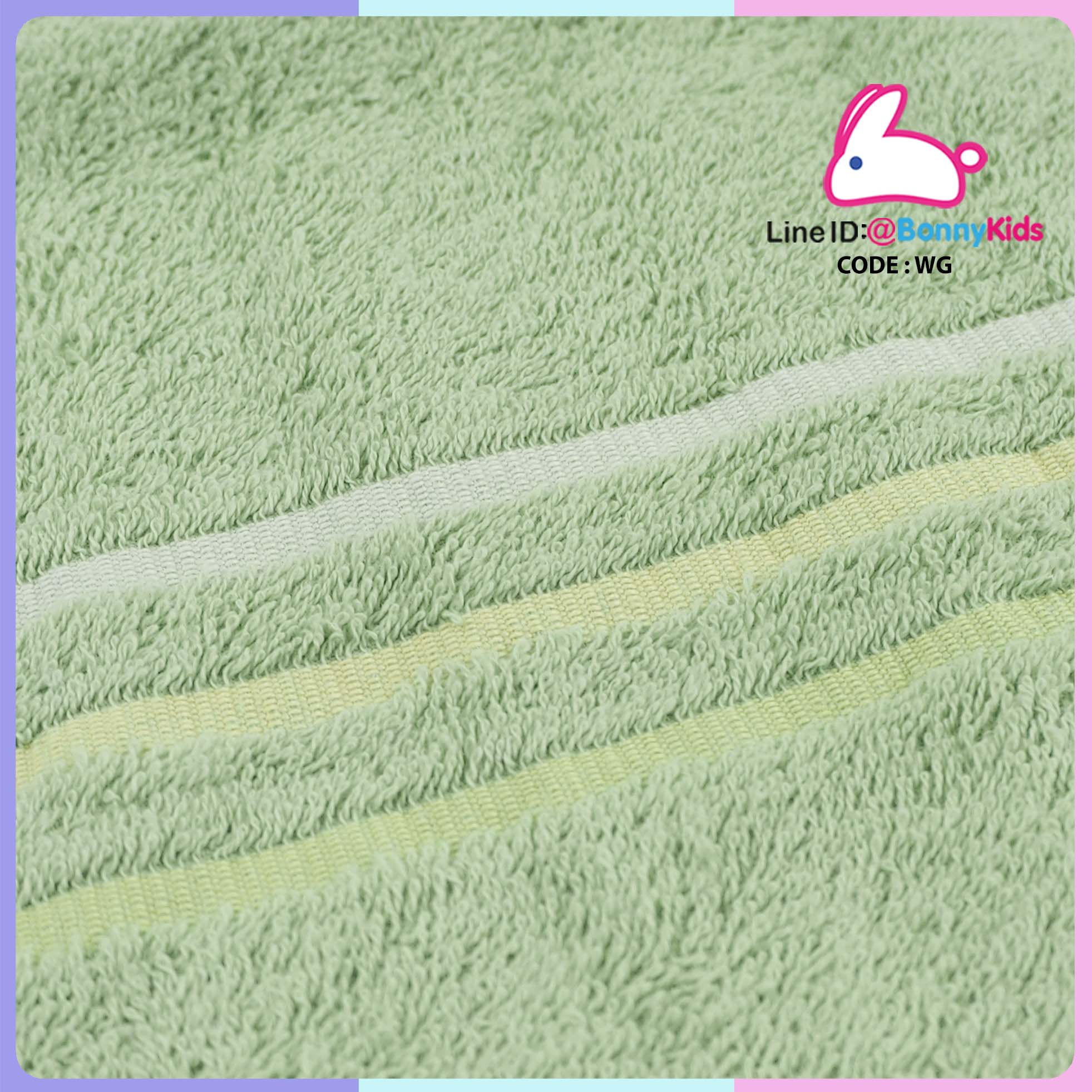 (17021) ผ้าเช็ดตัวผ้าขนหนู สีหวาน ไซส์ 15x30 จำนวน 6 ผืน