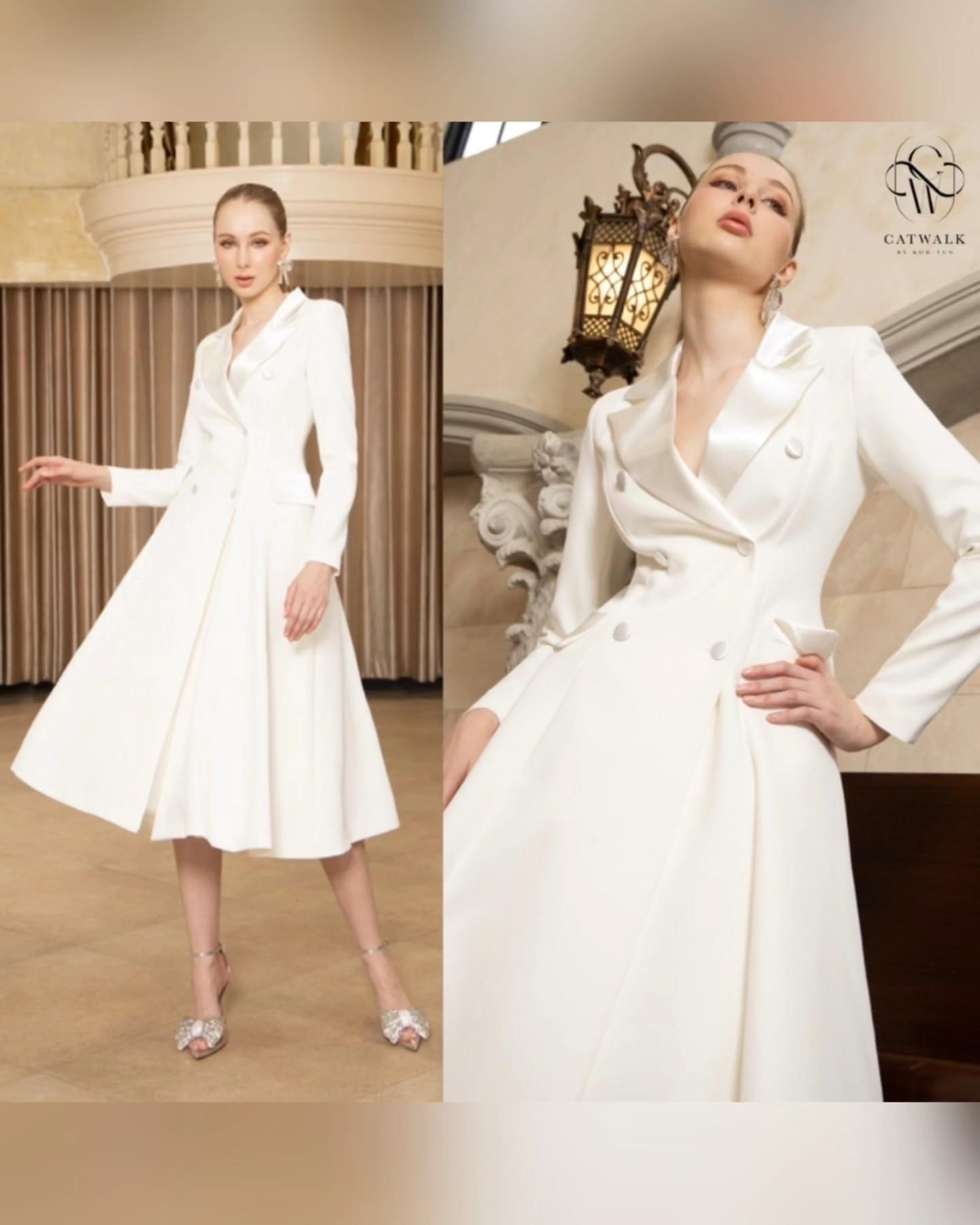 เดรสปกเลื่อมกระโปรงบาน+กระโปรงสุ่ม งาน ผ้าเนื้อดี ผ้าสวยสุดๆ : สินค้าคุณภาพ (พร้อมส่ง)