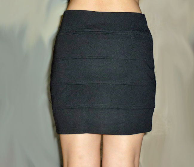 #2กระโปรงผ้ายืดเนื้อดี สวยมีสไตล์ 29.5-34-14