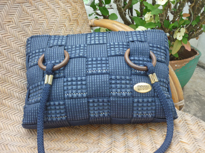 กระเป๋าสาน Meucci Made in ITALY
