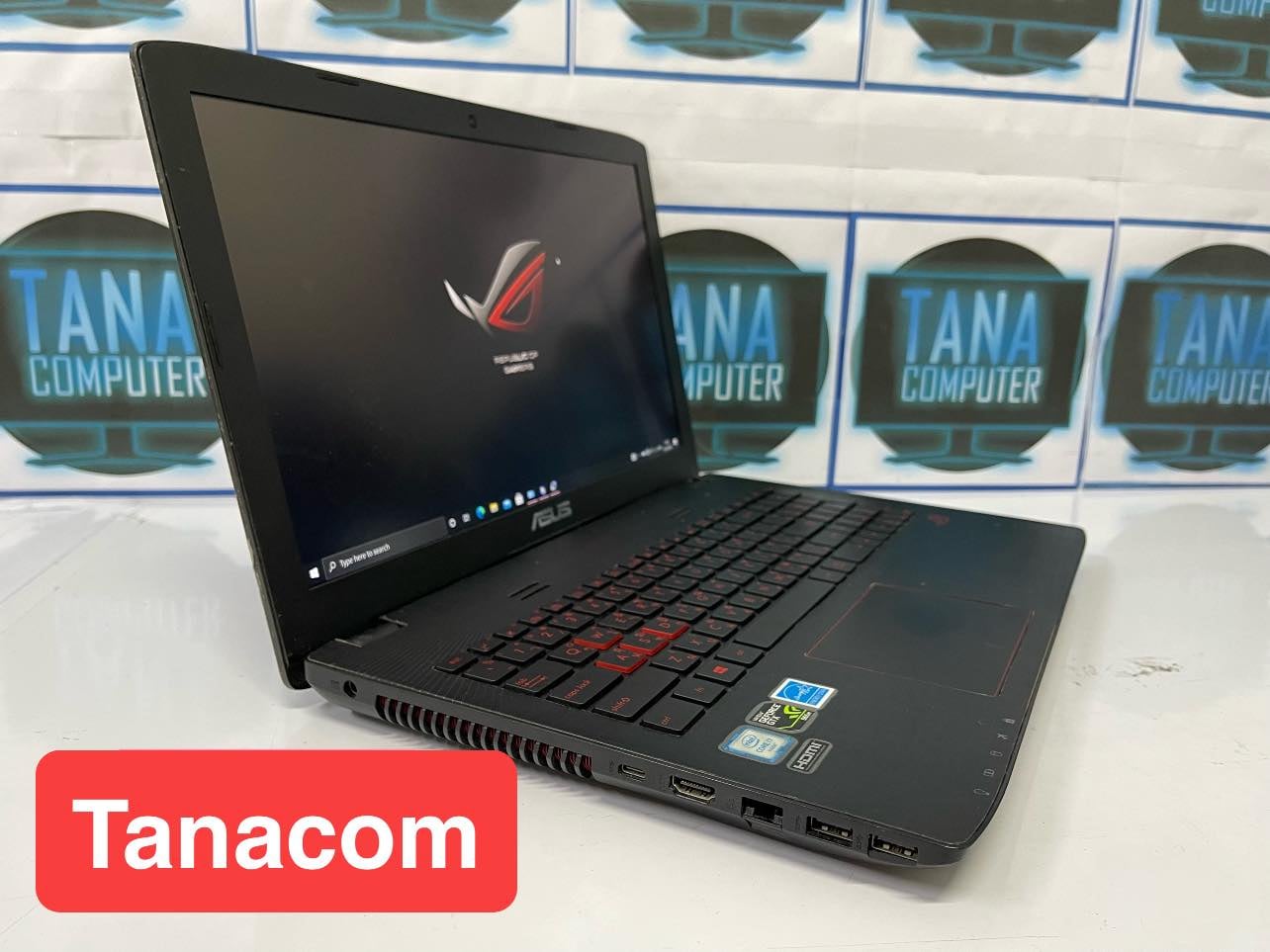 (13,900)Notebook Asus ROG i7-6700HQ Ram8GB SSD120GB + HDD1000GB