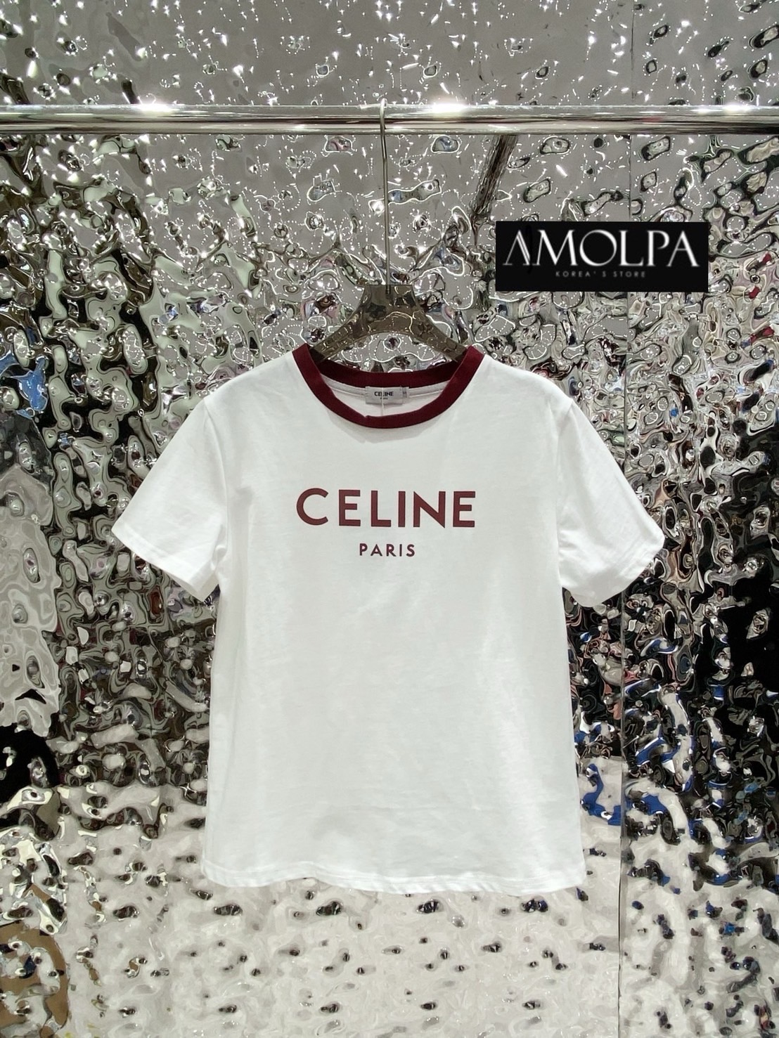 เสื้อยืด CELINE สวยเด่น ลายใหม่ชนช๊อปป สวยม๊ากกกกก เนื้อผ้าดีมากๆค่ะ ผ้าเย็นๆ ใส่สบาย : สินค้าคุณภาพ (พร้อมส่ง)