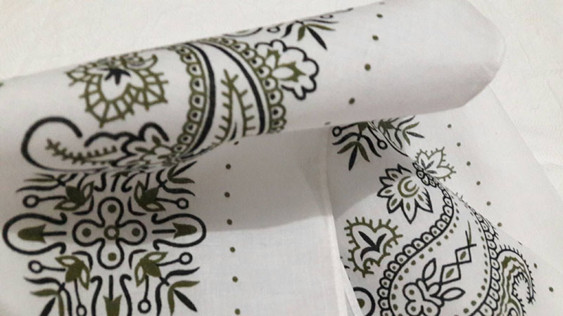 ผ้าเช็ดหน้า 100% cotton Made in Japan