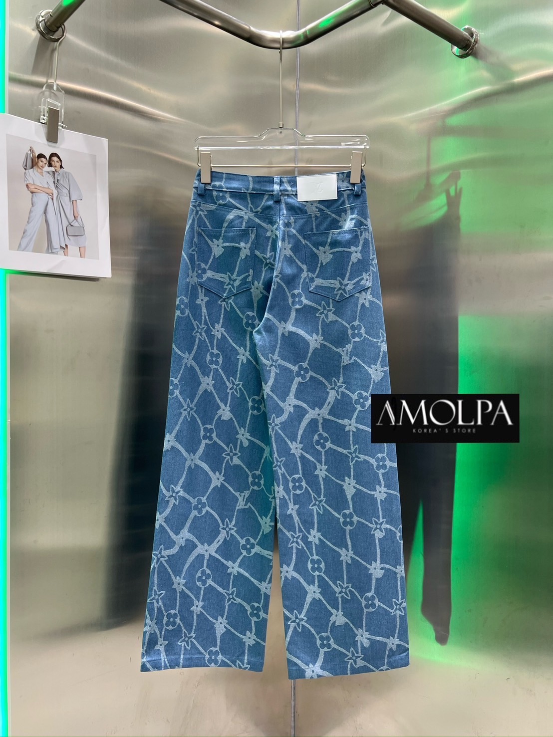 กางเกง LV DENIM ชนช๊อปปป สวยม๊ากกก ผ้ายีนส์แท้ 100เปอ อย่างดี ใส่สบาย : สินค้าคุณภาพ (พร้อมส่ง)