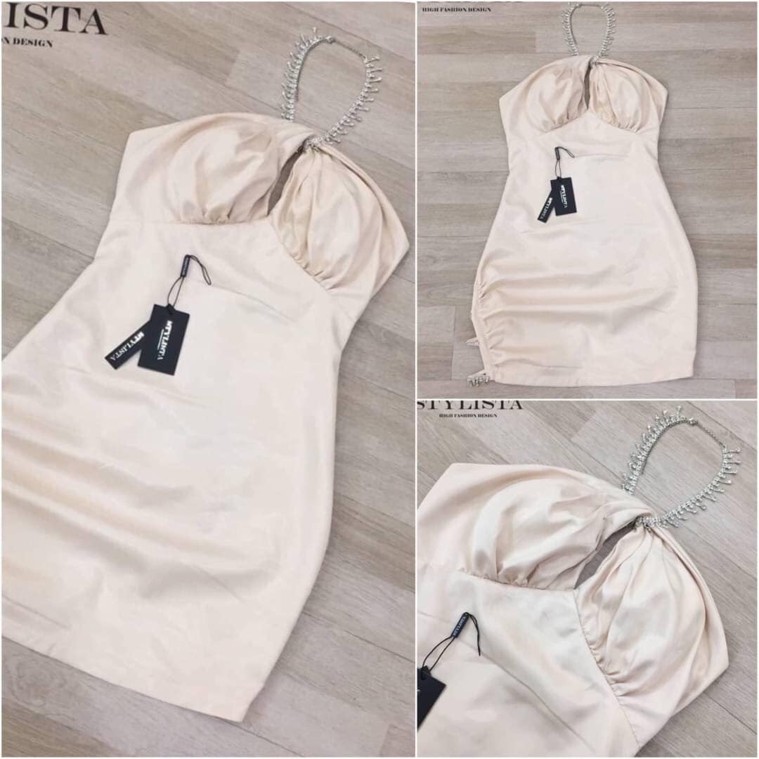 เครสใส่สวยเรียบหรูดูดีมาก แพลตเทิน ดีงาม ใส่สวยเปะสุดๆ สินค้าคุณภาพ (พร้อมส่ง)