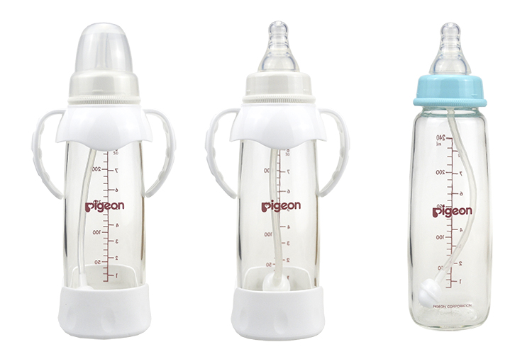 NanaBaby สายต่อจุกนม หลอดขวดนม คอมาตรฐาน(คอแคบ) ดูดสะดวก ไม่ต้องยกก้น กันสำลัก