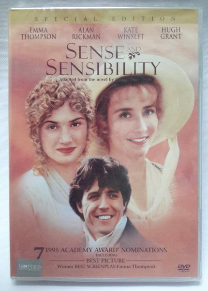 (DVD) Sense and Sensibility (1995) เซนส์ เหตุผลที่คนเรารักกัน