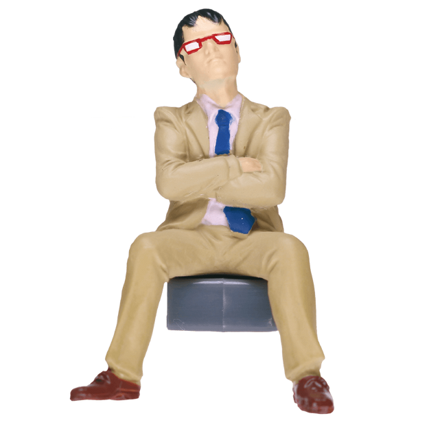 กาชาปองฟิกเกอร์ลุงปิดฝาถ้วยบะหมี่กึ่งสำเร็จรูป Somehow Adorable Uncle Noodle Clip