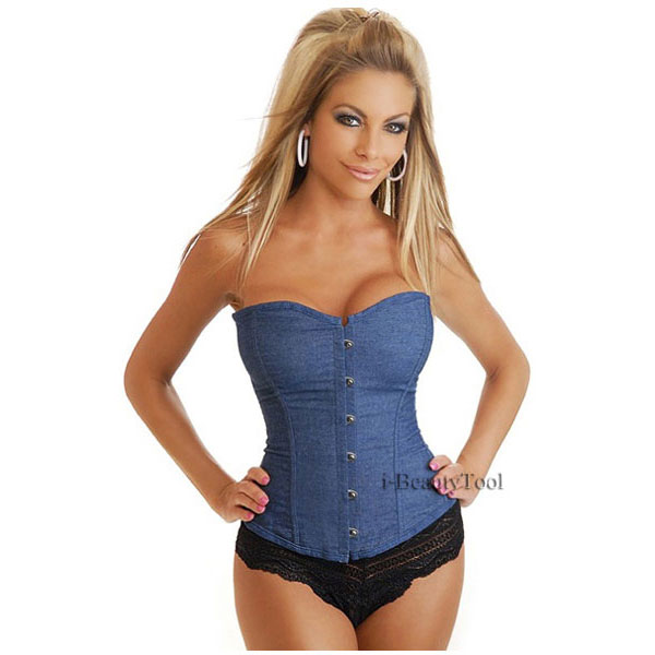 คอร์เซ็ท Corset เสื้อยีนส์ สุดเปรี้ยว