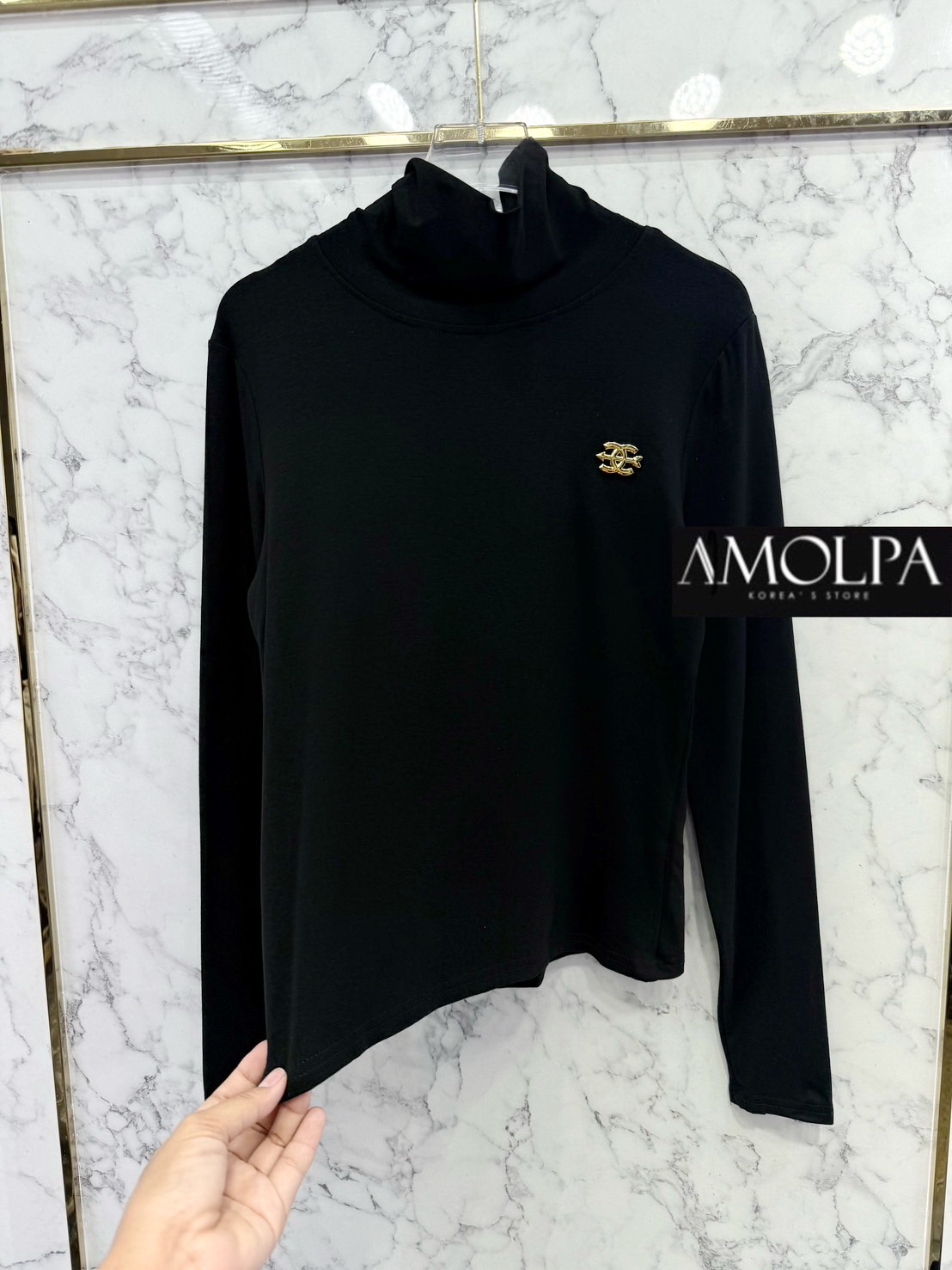 เสื้อแขนยาว CC งาน hiend งานสวยมากๆ ใส่ได้บ่อย ใส่สบาย : สินค้าคุณภาพ (พร้อมส่ง)