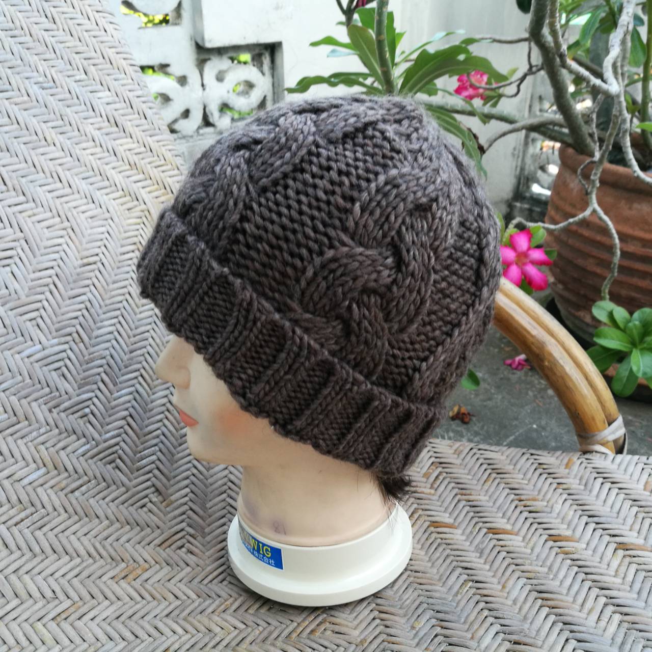 หมวกไหมพรมขนสัตว์ H&M อุ่นมากๆ