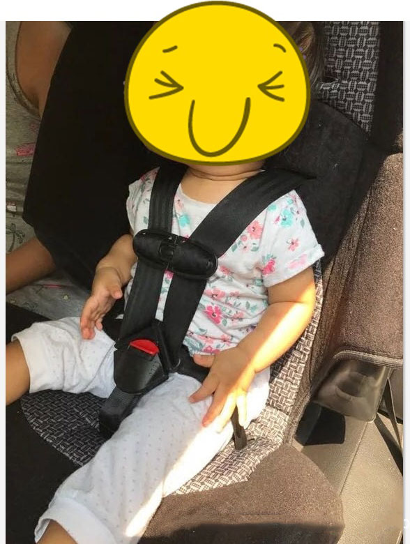 ที่ล็อคสายคาร์ซีท รวบสายเข็มขัด Chest Clip Guard For Car Seat by NanaBaby รุ่นใหม่