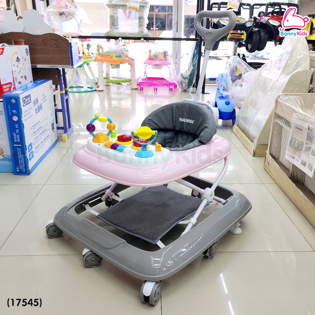 (17545) Nuebabe (นูเบบ) Baby Walker รถหัดเดินเด็ก รุ่น Lucky พับเก็บได้ รับน้ำหนักได้ถึง 12 กิโลกรัม