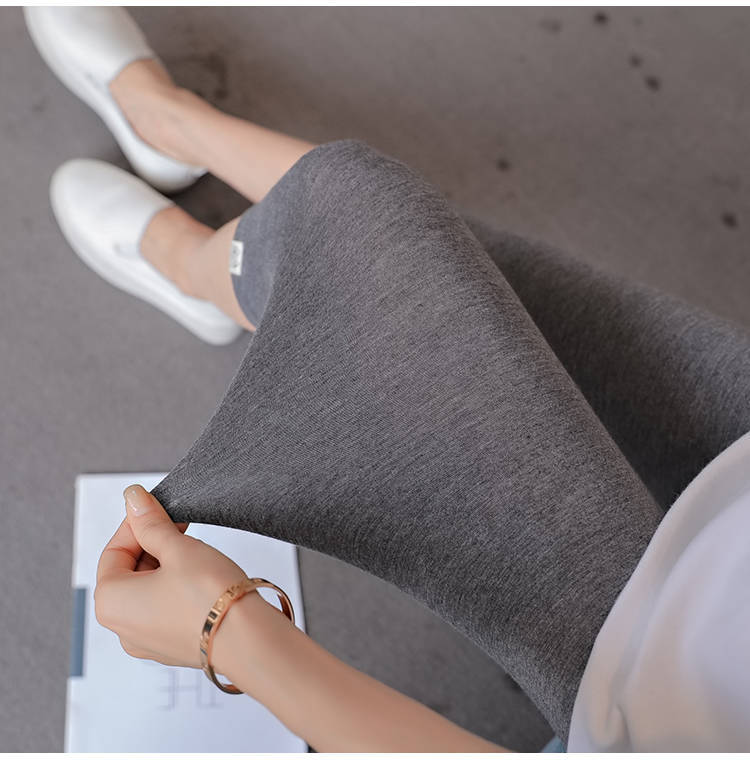 กางเกงเลคกิ้งคนท้อง กางเกงคนท้อง ขาสามส่วน เนื้อผ้านิ่มเด้ง ใส่สบาย