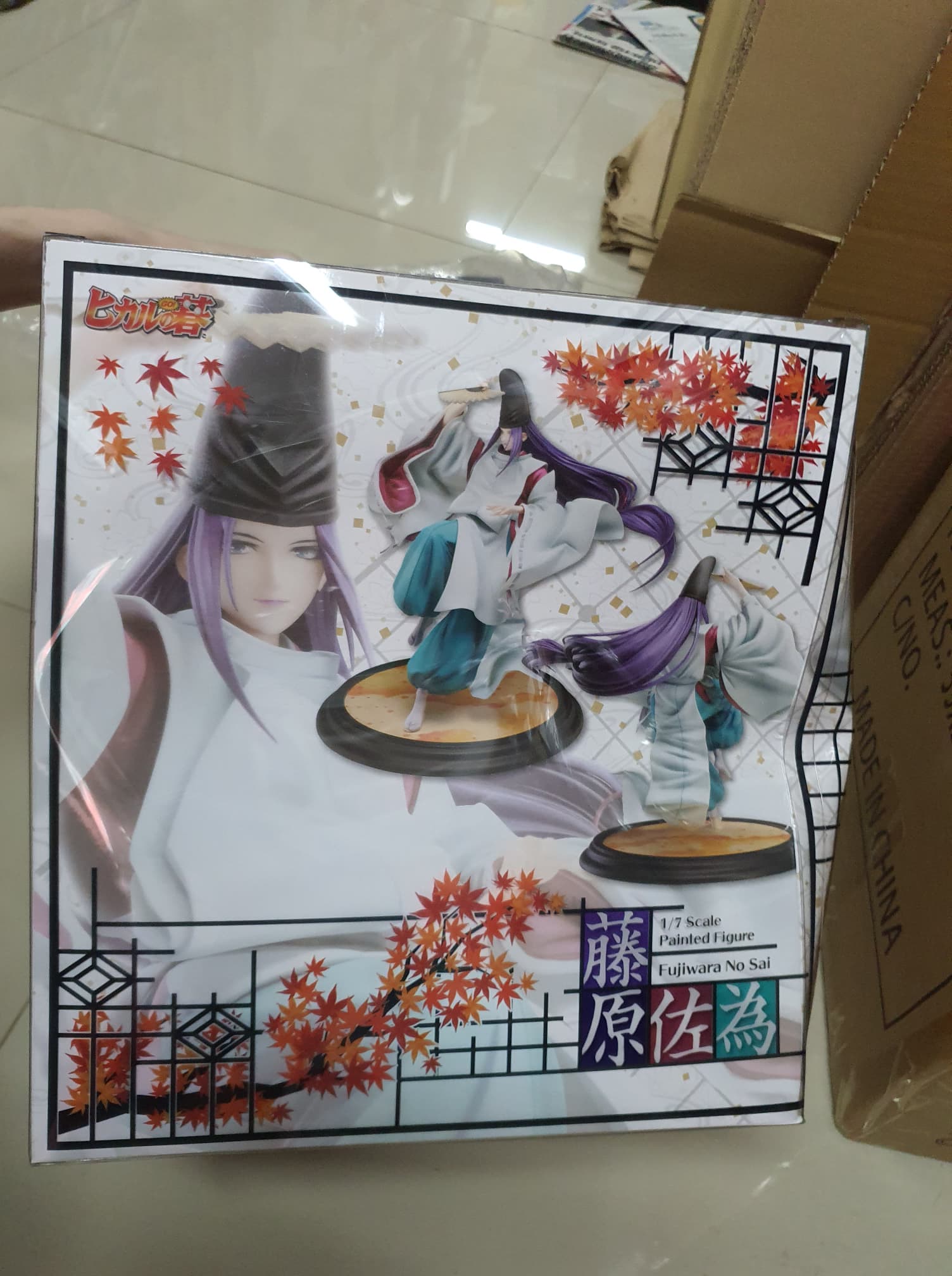 พร้อมส่ง Hikaru no Go Fujiwara-no-Sai 1/7 กล่องบุบ เหลือ1กล่อง