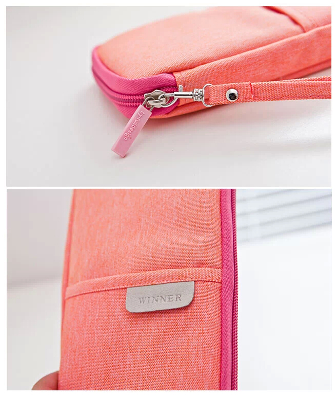 กระเป๋าใส่พาสปอร์ต กระเป๋าใส่หนังสือเดินทาง เอกสารสำคัญ มีสายคล้องมือ พกพาสะดวก ผลิตจากโพลีเอสเตอร์ กันน้ำ คุณภาพดี