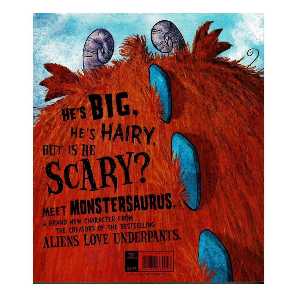 Claire Freedman & Ben Cort : Monstersaurus นิทานปกอ่อน จากผู้สร้างสรรค์ Aliens love underpants