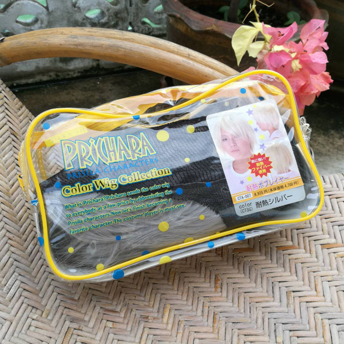 วิกผมสั้น PRICHARA สีเทาบรอนด์ จากญี่ปุ่น สวยมาก