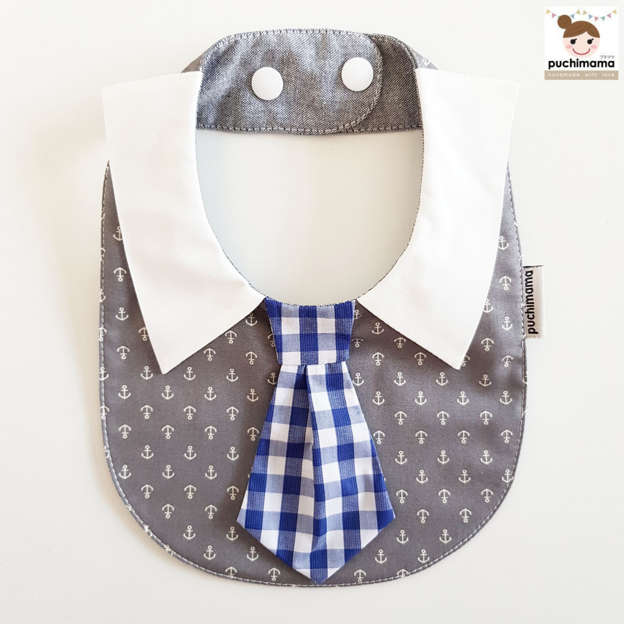 Puchimama "Necktie" Bib