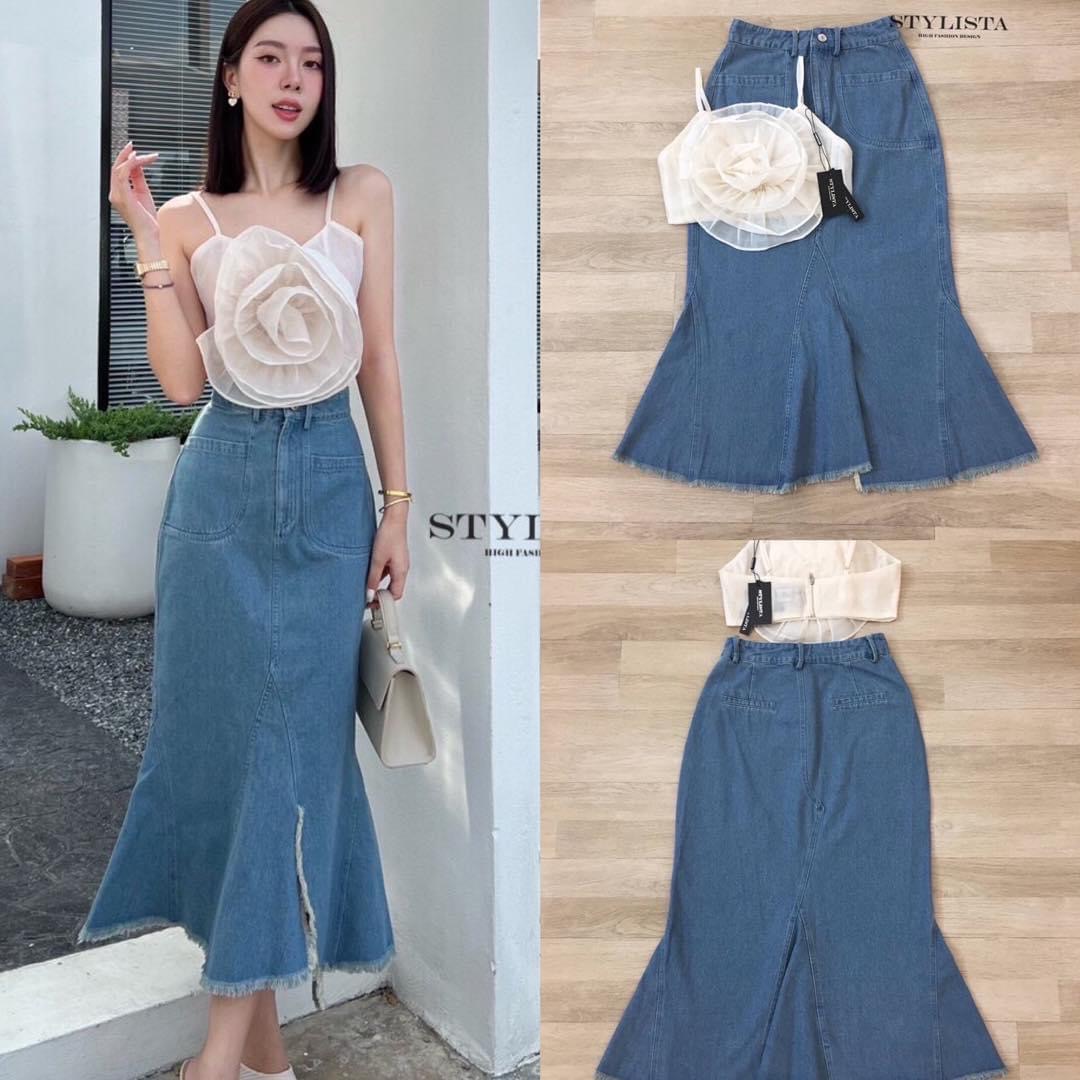 เซตเสื้อ กระโปรงใส่สวยเรียบหรูดูดีมาก แพลตเทินดีงาม ใส่สวยเปะสุดๆ สินค้าคุณภาพ (พร้อมส่ง)