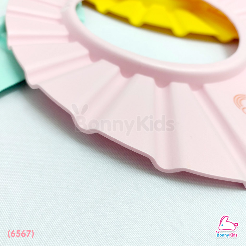 (6567) GraceKids (เกรซคิดส์) Baby shower cap หมวกอาบน้ำกันแชมพู (คละสี)