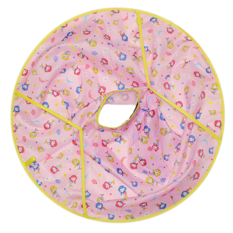 NanaBaby ผ้าคลุมตัดผม ที่รองตัดผม ที่คลุมตัดผมเด็ก-ผู้ใหญ่ แบบเก็บผมไม่ร่วงลงพื้น