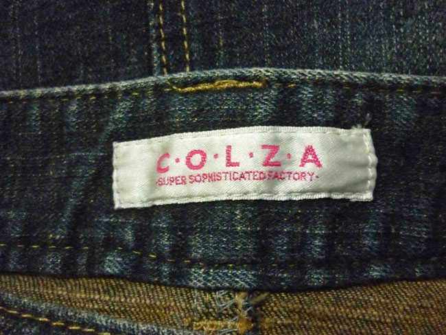กระโปรงยีนส์เนื้อยืด C.O.L.Z.A แบรนด์ญี่ปุ่น 31-35-14