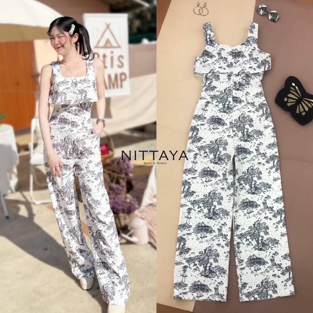 จั้มพิมพ์ลายตุ๊กตา ใครที่มองหาจั้มแนวนี้อยู่รีบมาตำกันเลยจ้า เรียบหรูดูแพง สินค้าคุณภาพ (พร้อมส่ง)